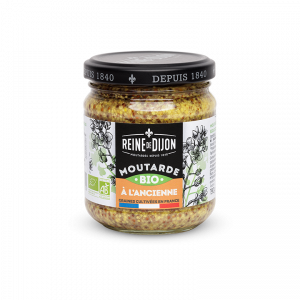 moutarde à l'ancienne bio-reine de dijon