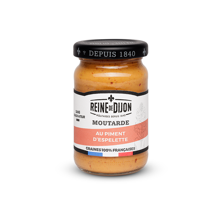 moutarde piment d'espelette - Reine de Dijon