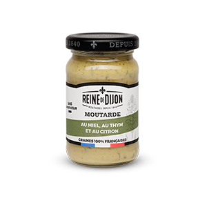 Moutarde Miel, Thym , citron